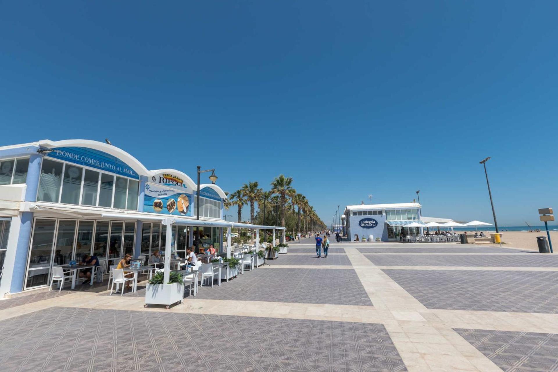 Habitacion En La Playa Valencia Exteriör bild